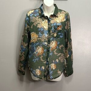 Dolce & Gabbana Floral Blouse Sz S